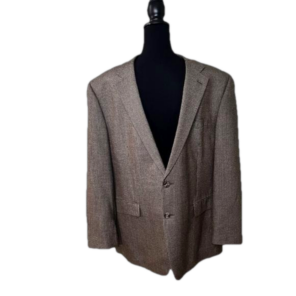 Men's Chaps Brown Blazer, Size 44R